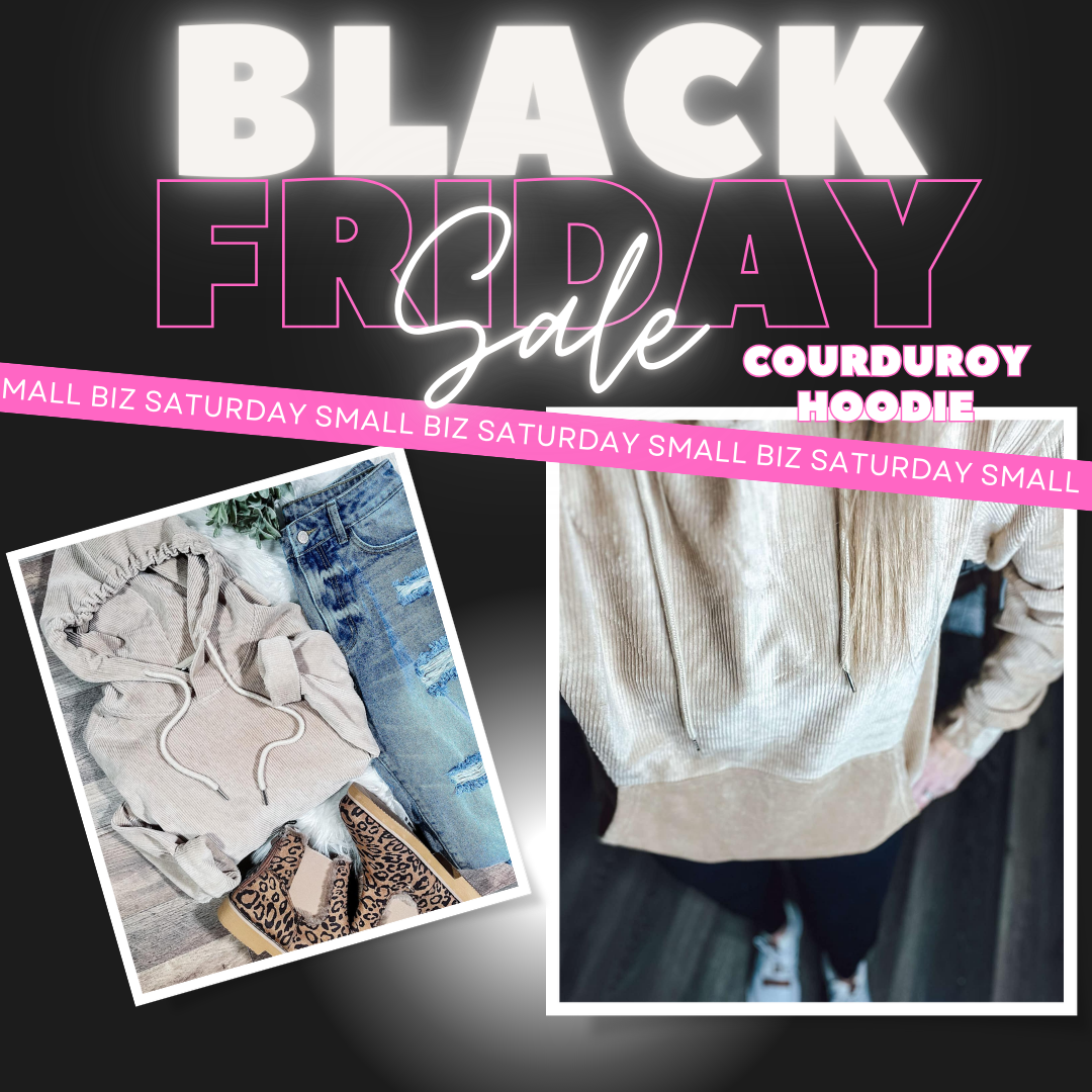 RTS: THE CHARLIZE CORDUROY HOODIE (FOREVER3AM BRANDED)