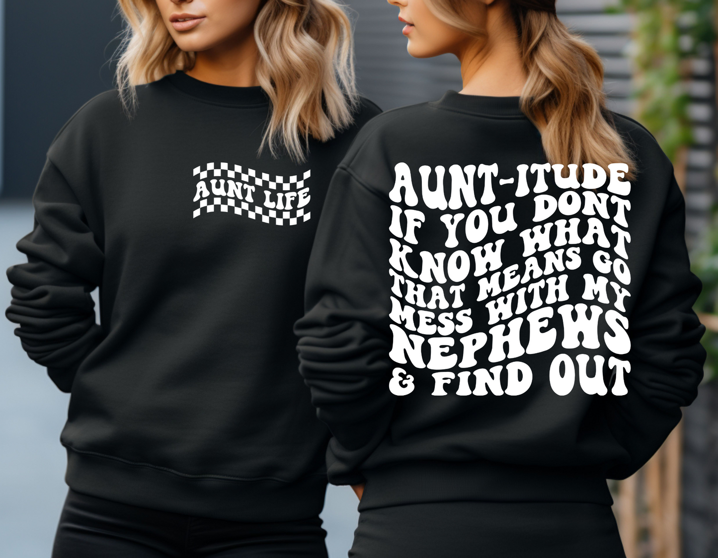 Aunt-itude Checkered