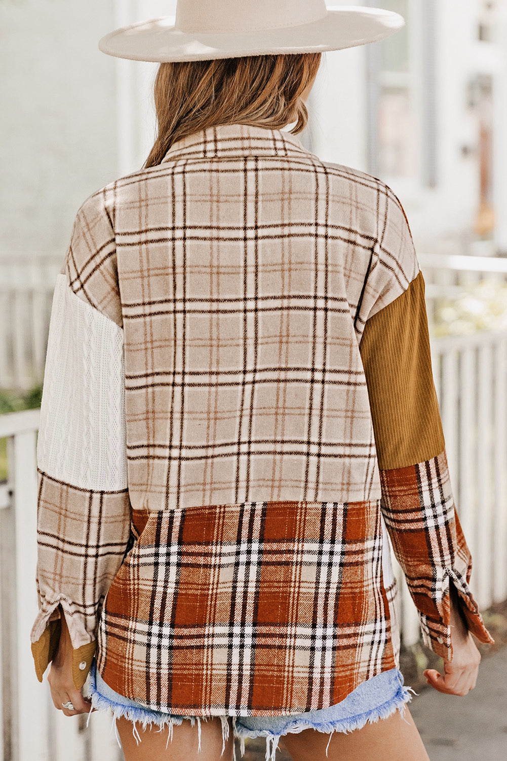 PREORDER: The Cora Plaid Block Button Down 9.9.24