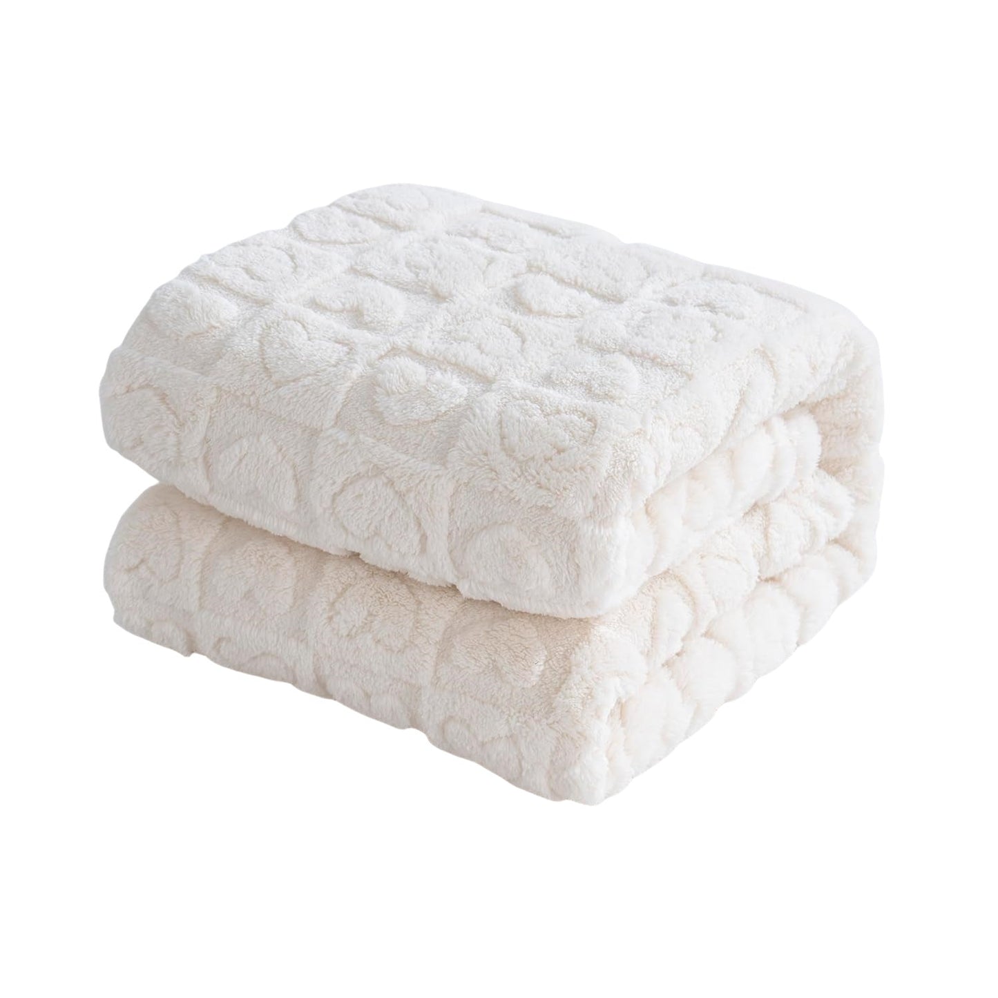 PREORDER: Plush Checker & Heart Blanket 12.16.24