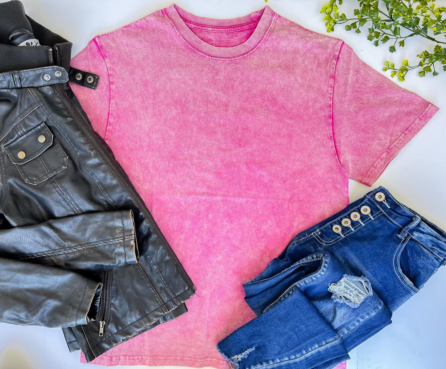 RTS: Mineral WASH unisex oversized Tee's