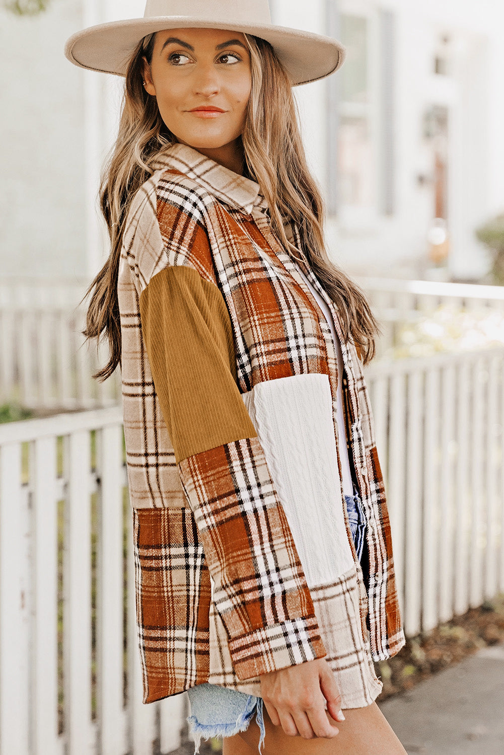PREORDER: The Cora Plaid Block Button Down 9.9.24