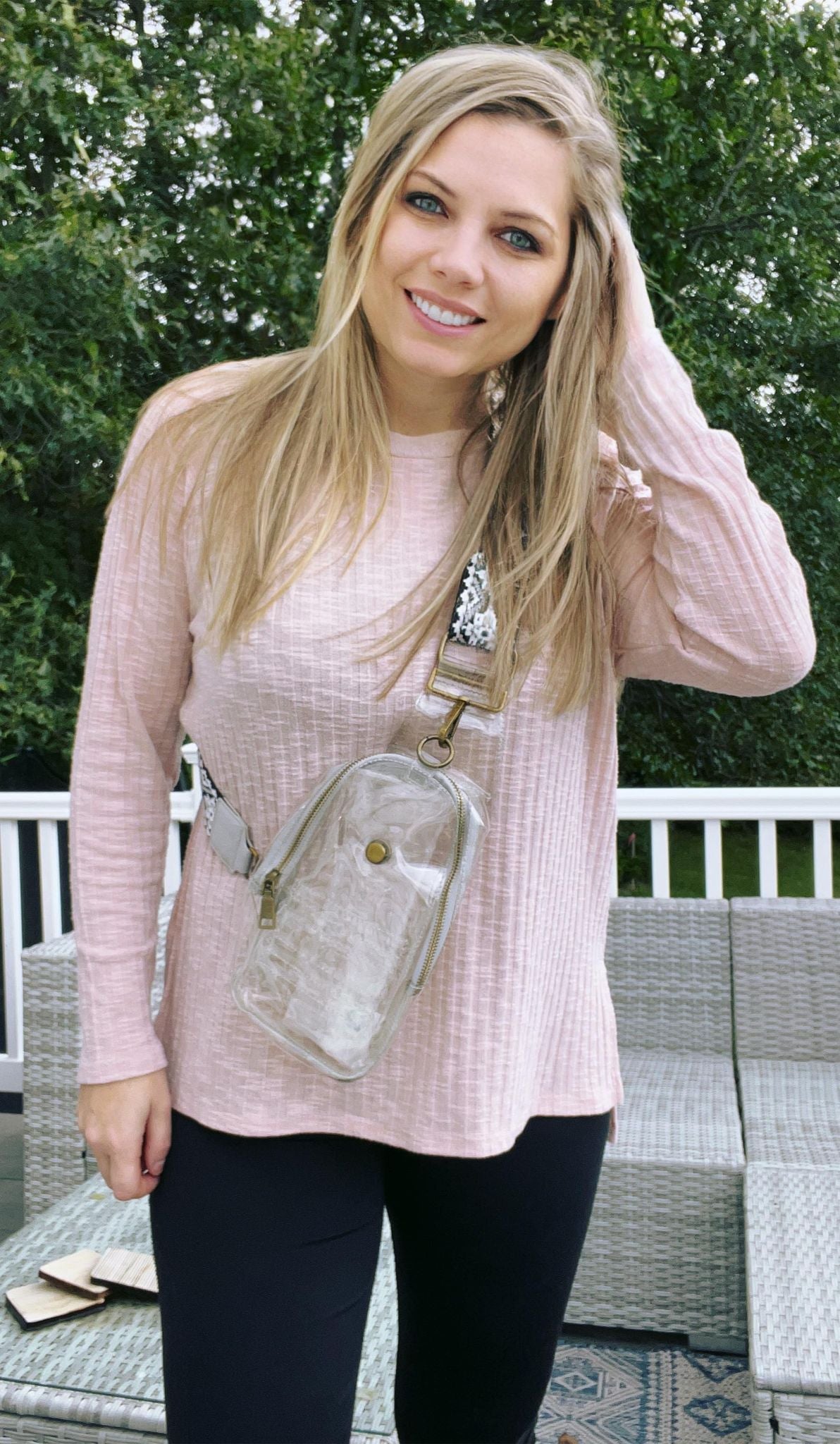 rts: Clear Sling Bags*
