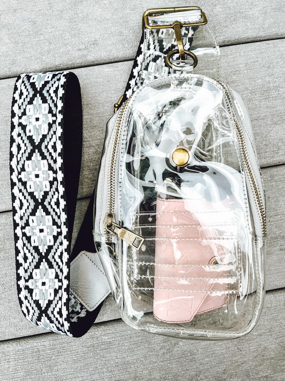 rts: Clear Sling Bags*