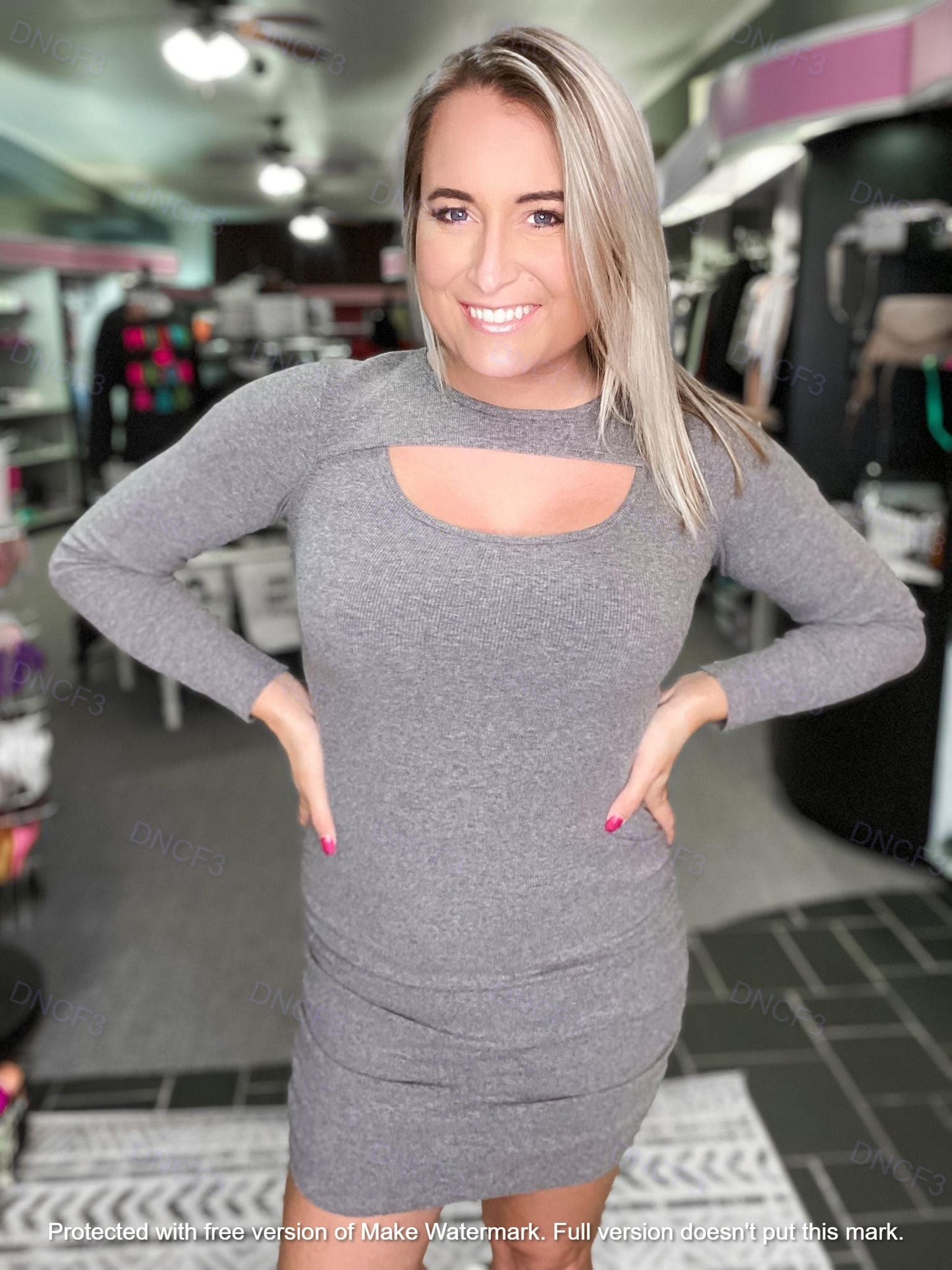 RTS: THE JOVIE CUTOUT DRESS*