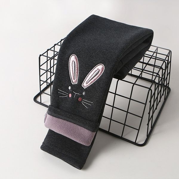 RTS: FLEECE LINED BUNNY LEGGINGS -