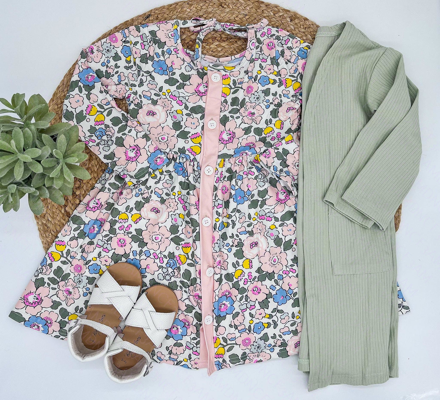 RTS: Forever3am Spring Bloom Tie Back Dress