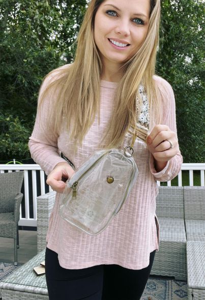 rts: Clear Sling Bags*