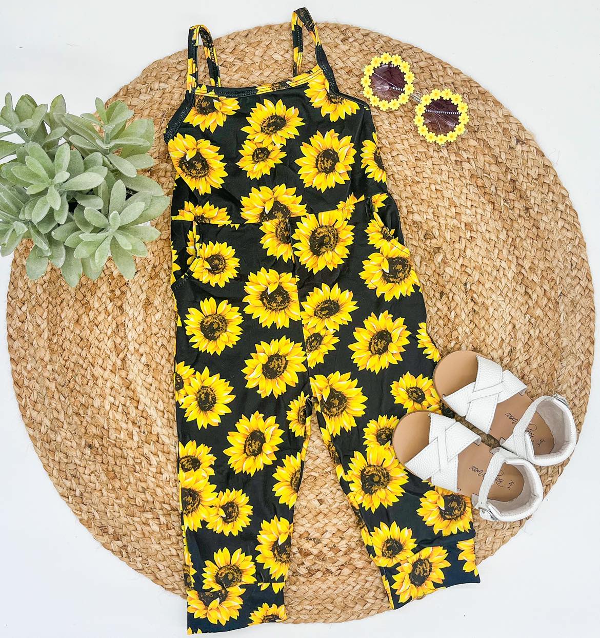 RTS: Sunflower/ Leopard Jumper*