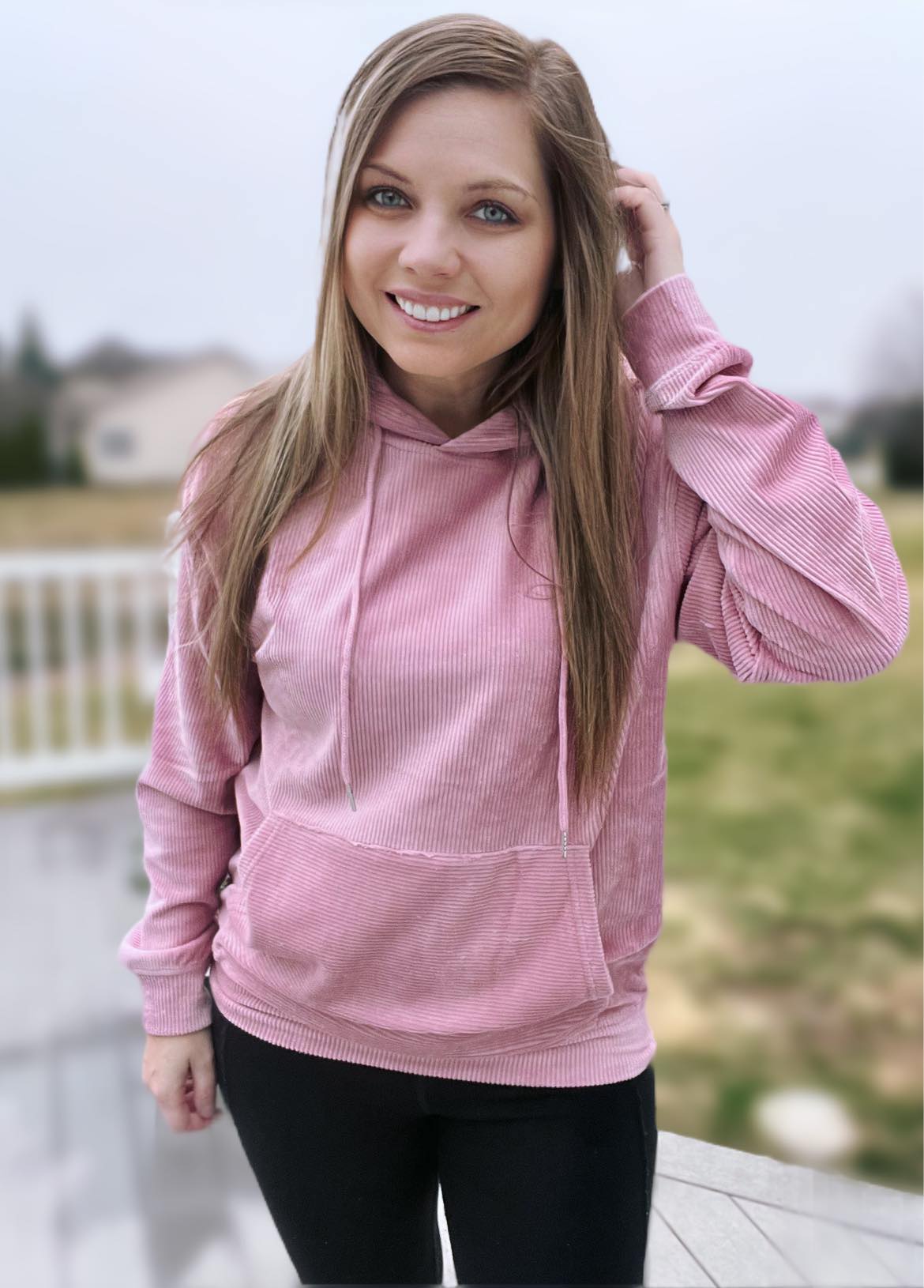 RTS: THE CHARLIZE CORDUROY HOODIE (FOREVER3AM BRANDED)