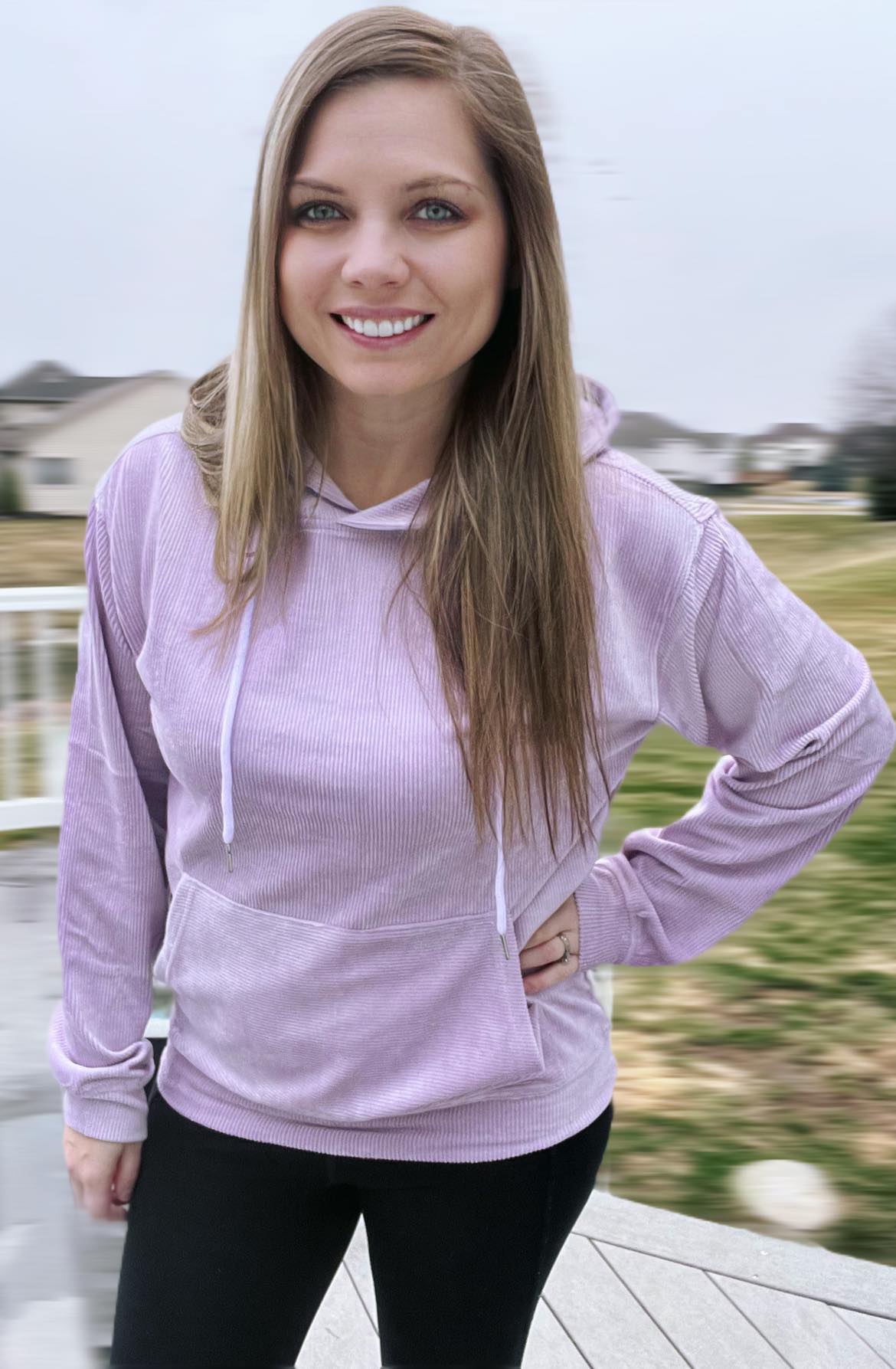 RTS: THE CHARLIZE CORDUROY HOODIE (FOREVER3AM BRANDED)