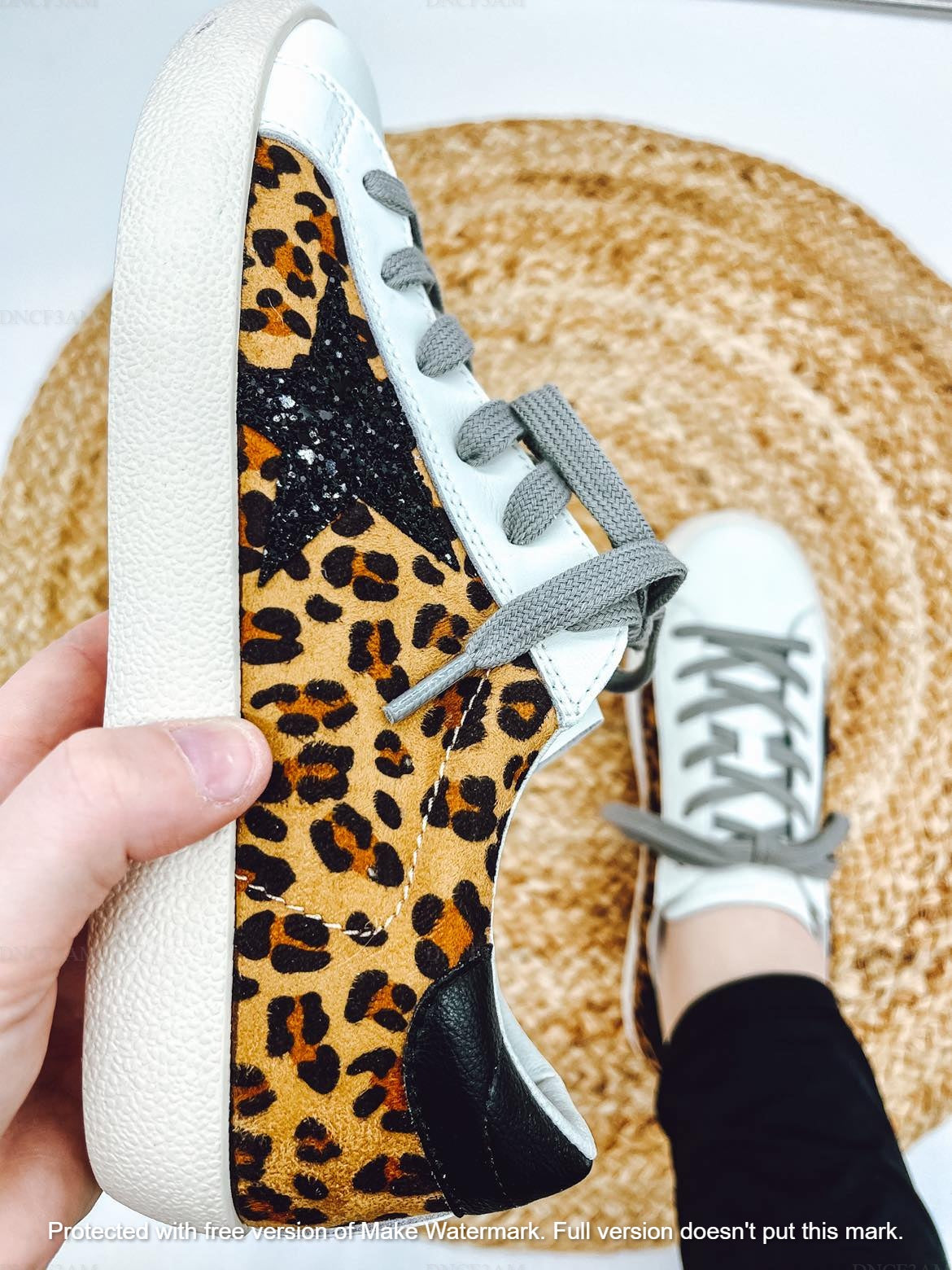 RTS: Adult Leopard Star Shoe