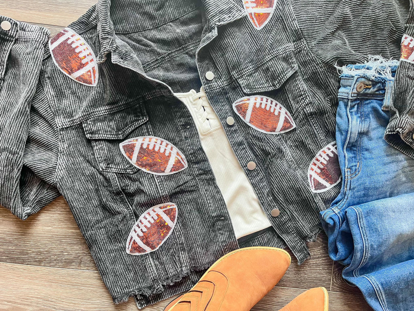 RTS: Football Corduroy Jacket