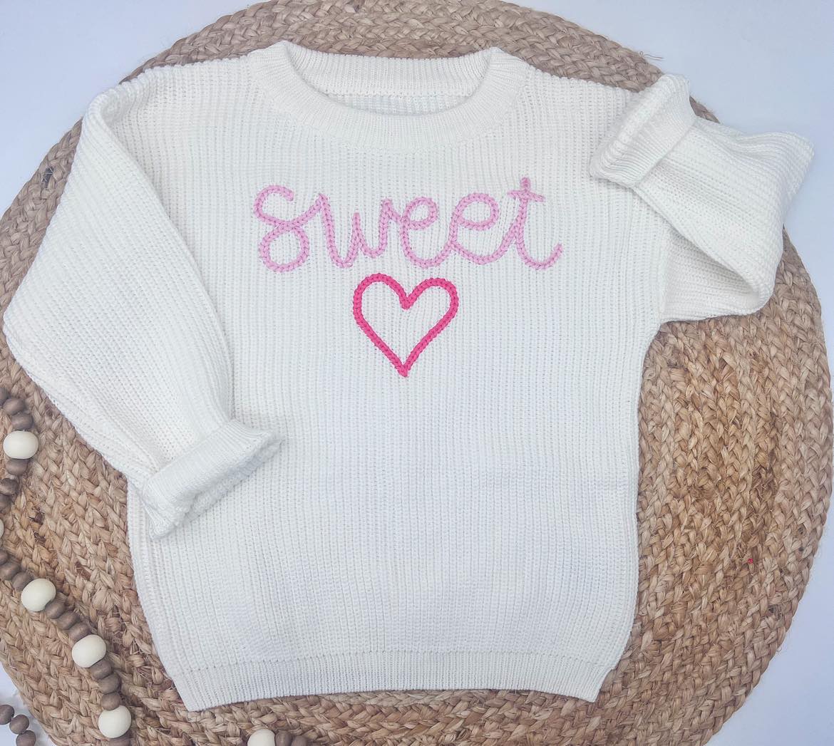 rts: Mommy and Me Valentine's Sweetheart Sweater