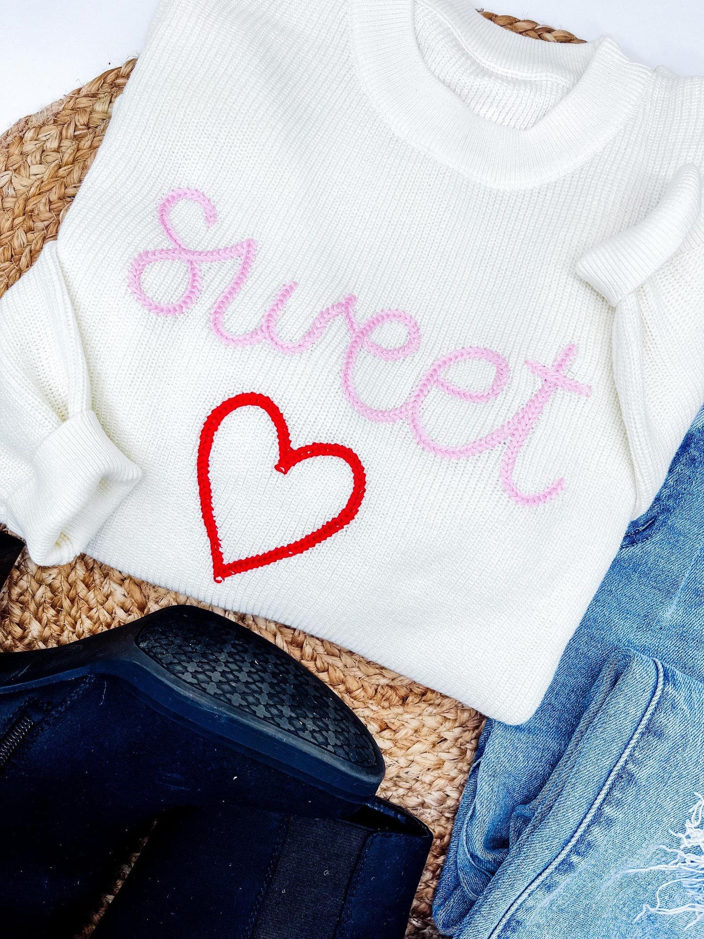 rts: Mommy and Me Valentine's Sweetheart Sweater