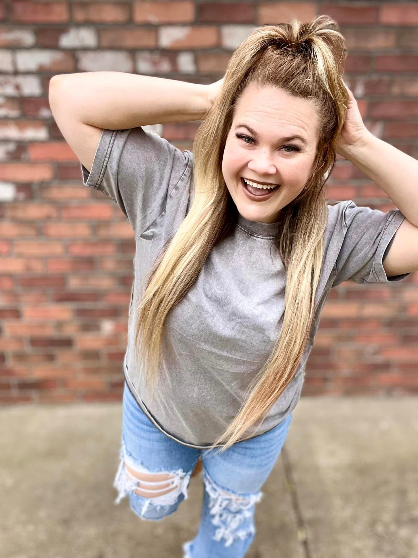 RTS: Mineral WASH unisex oversized Tee's