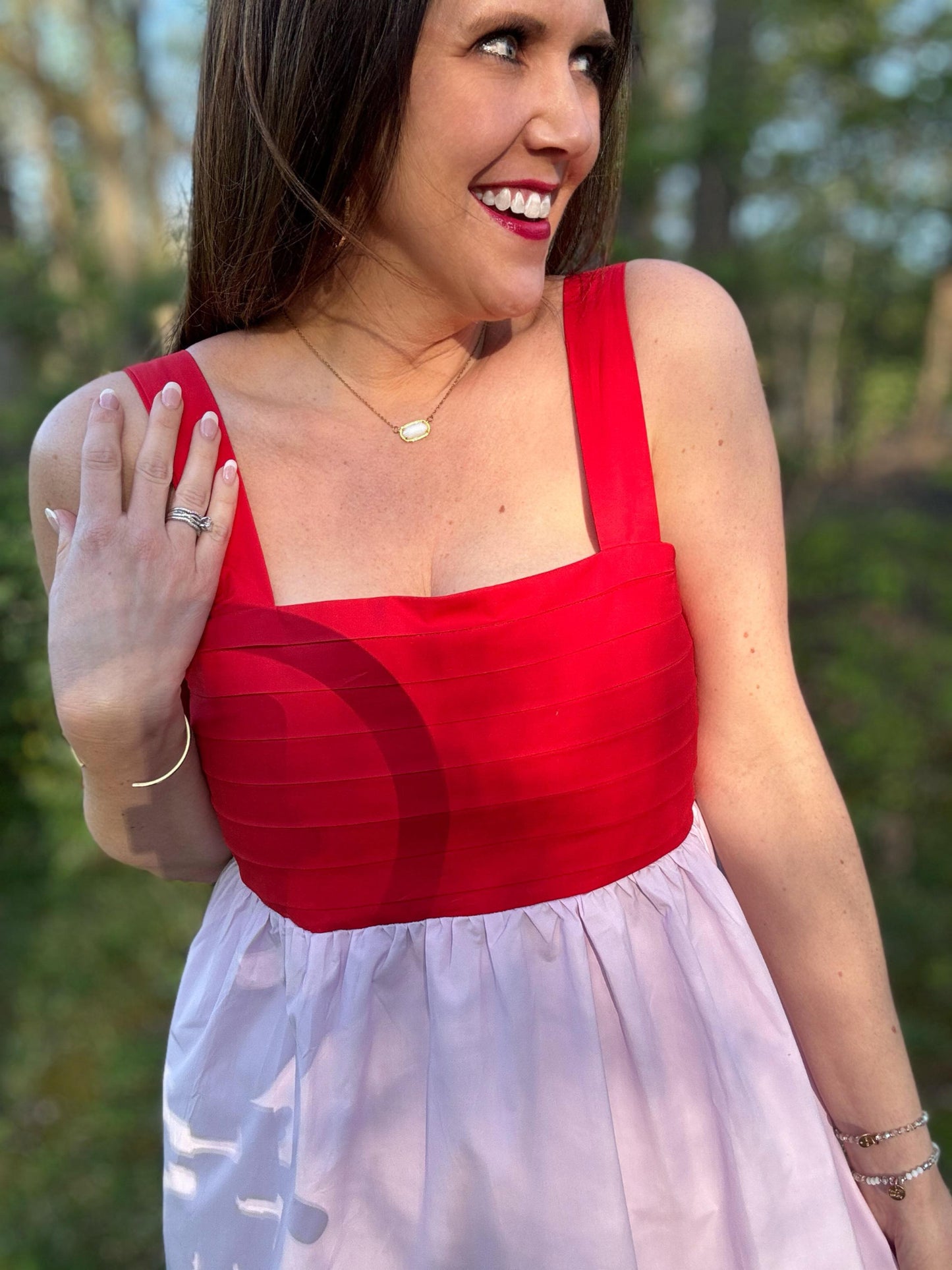 RTS: The Rowan Tiered Tie-Back Bow Dress