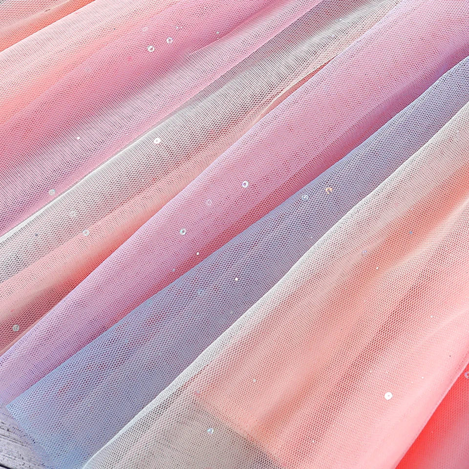 PREORDER: The Aubrey Multi Color Tulle Dress 6.24.24