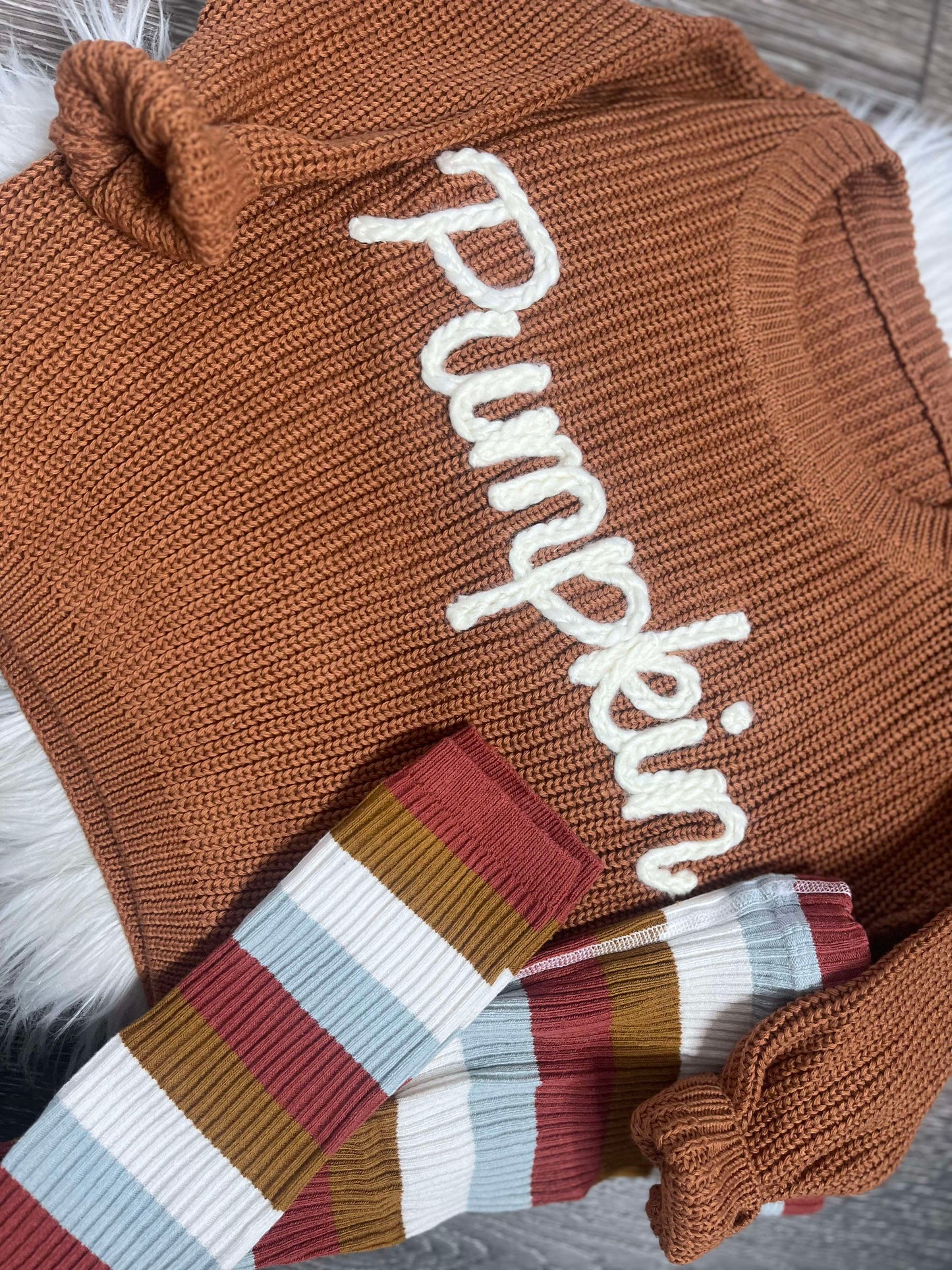 PREORDER: Striped Fall Leggings 7.22.24