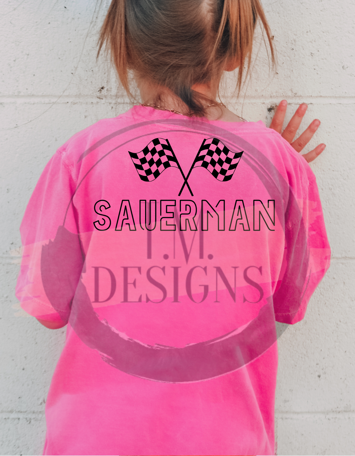 Custom Last Name Back