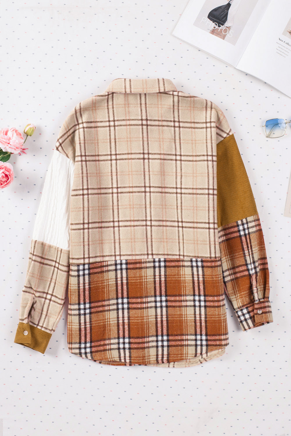 PREORDER: The Cora Plaid Block Button Down 9.9.24