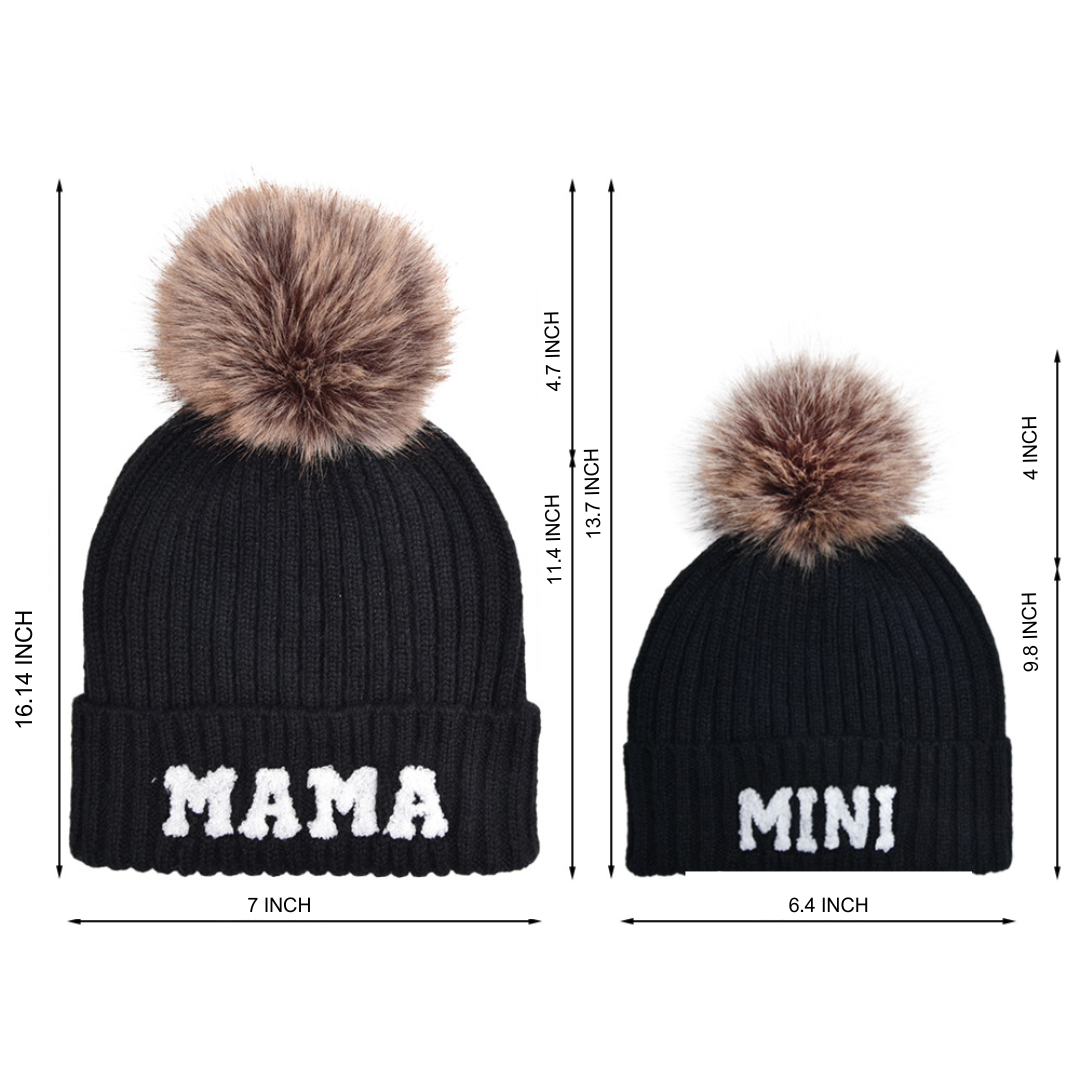 RTS: Mama and Mini Patch Beanies
