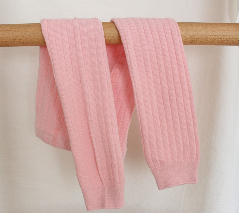 RTS: Ribbed Footless Tights