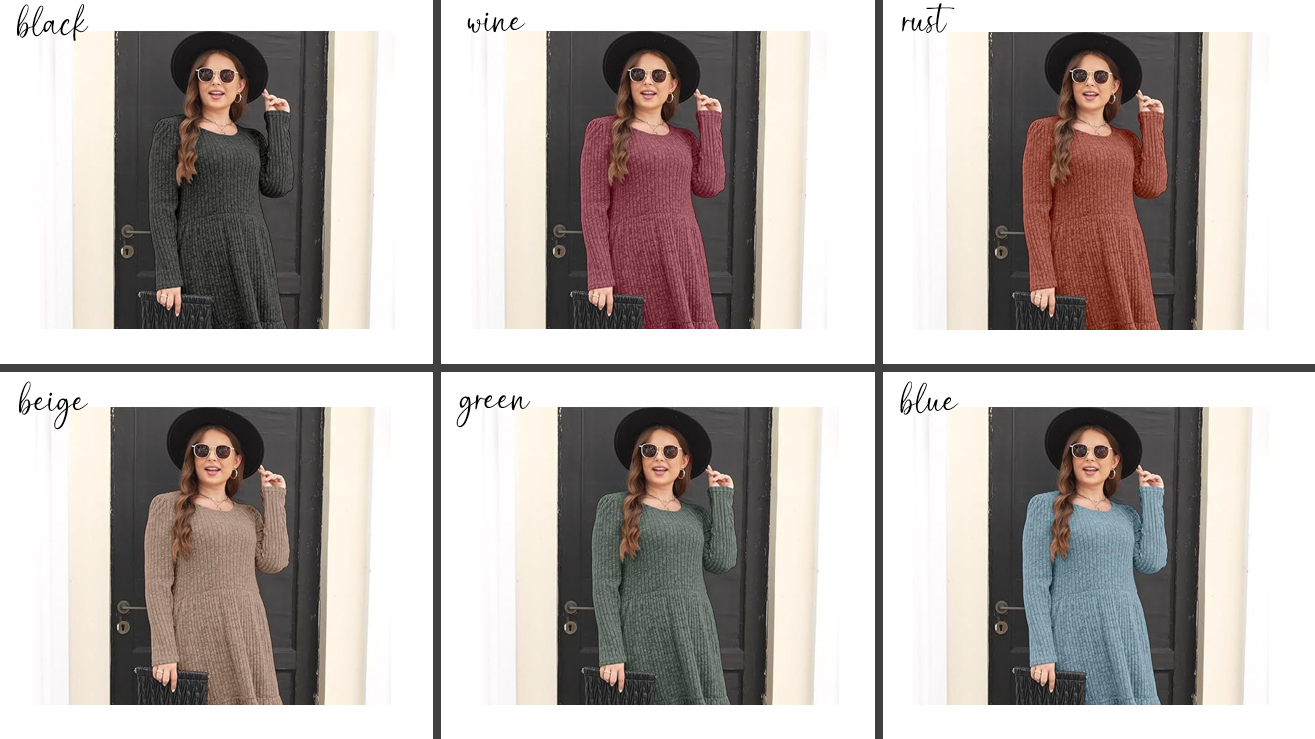 RTS: The Renee Ribbed Dress