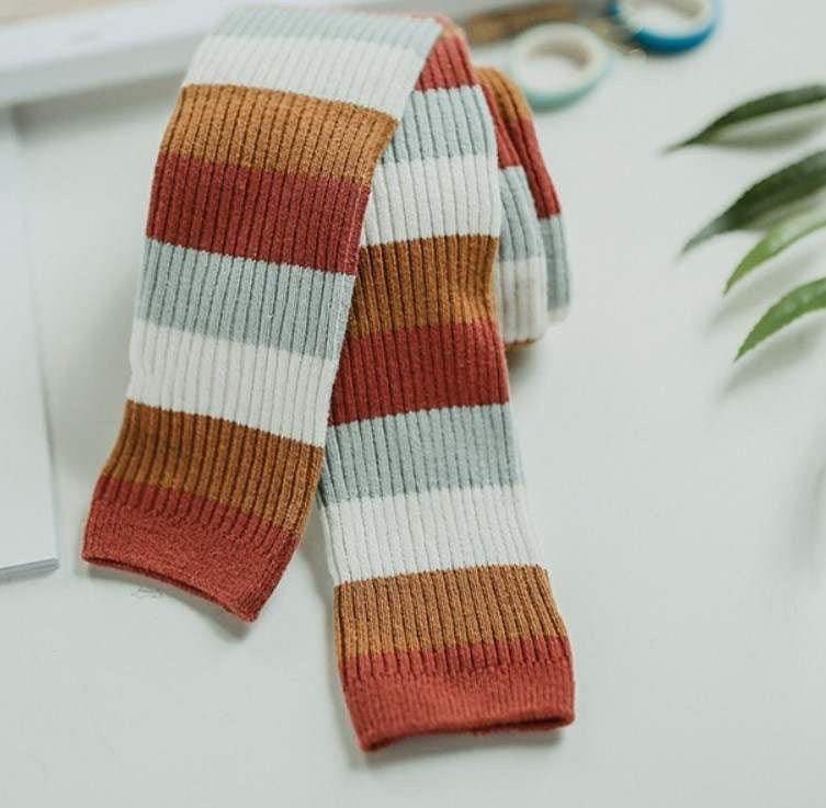 PREORDER: Striped Fall Leggings 7.22.24