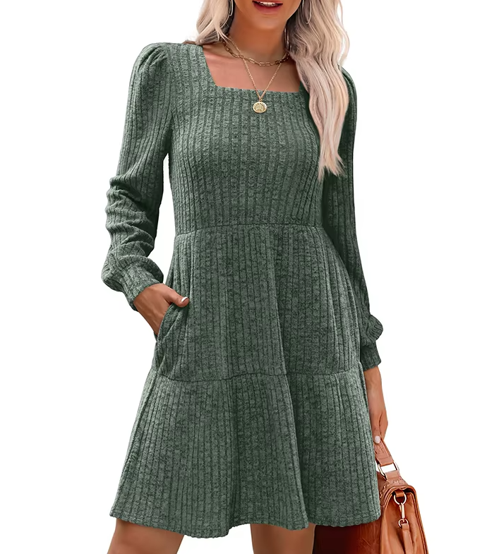 RTS: The Renee Ribbed Dress
