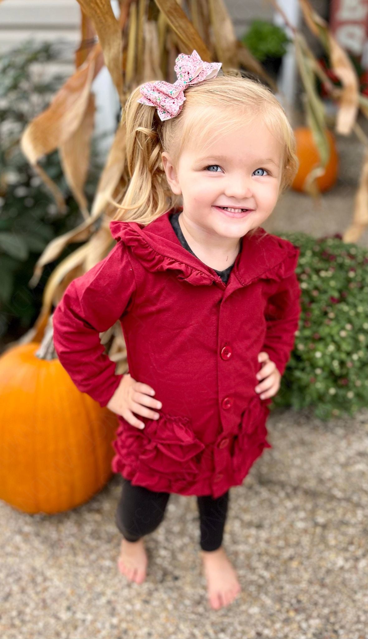 RTS: Rilee Ruffle Button Cardi