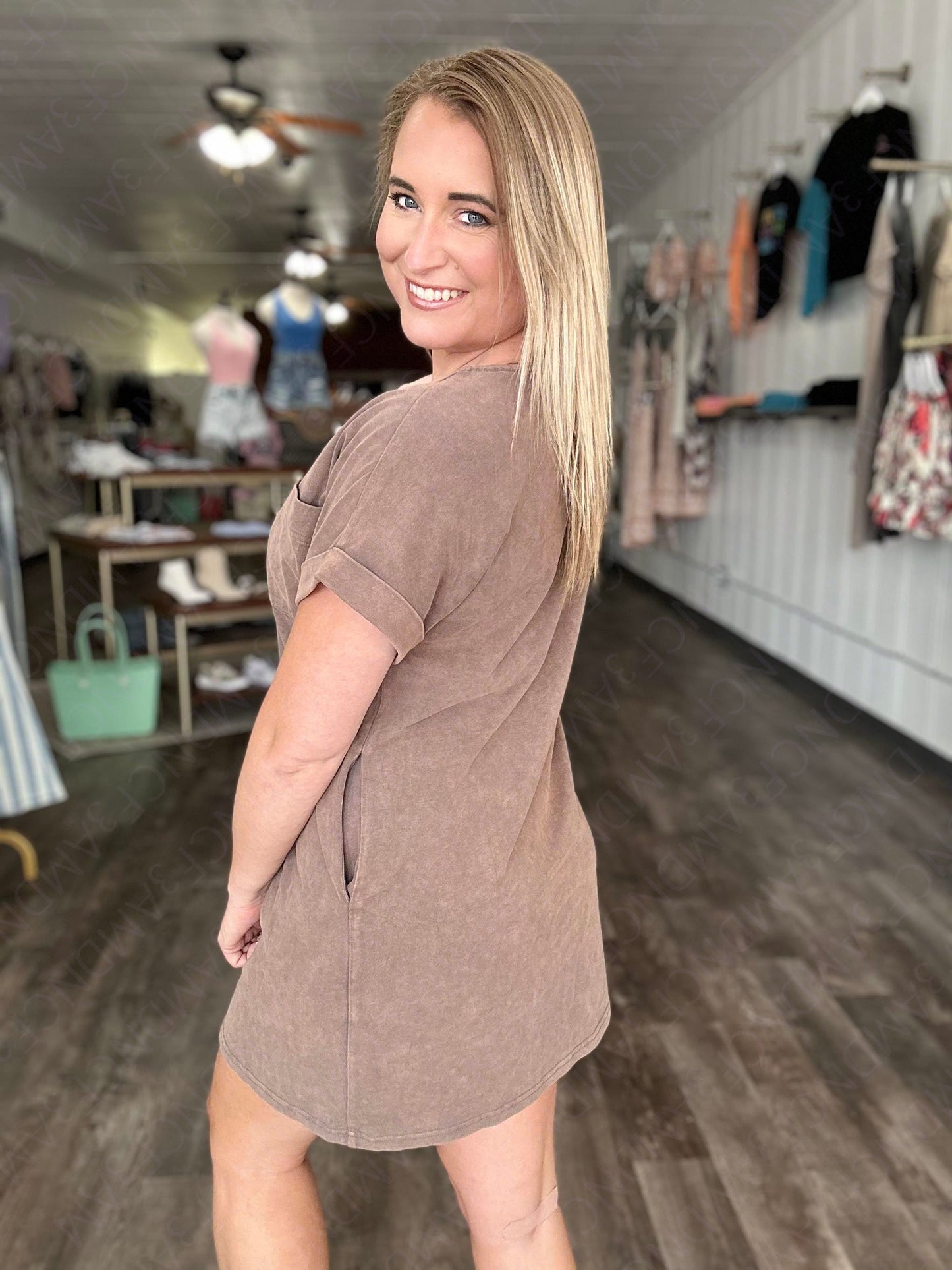 RTS: The Valery Forever3am Mineral Washed Cotton Dress
