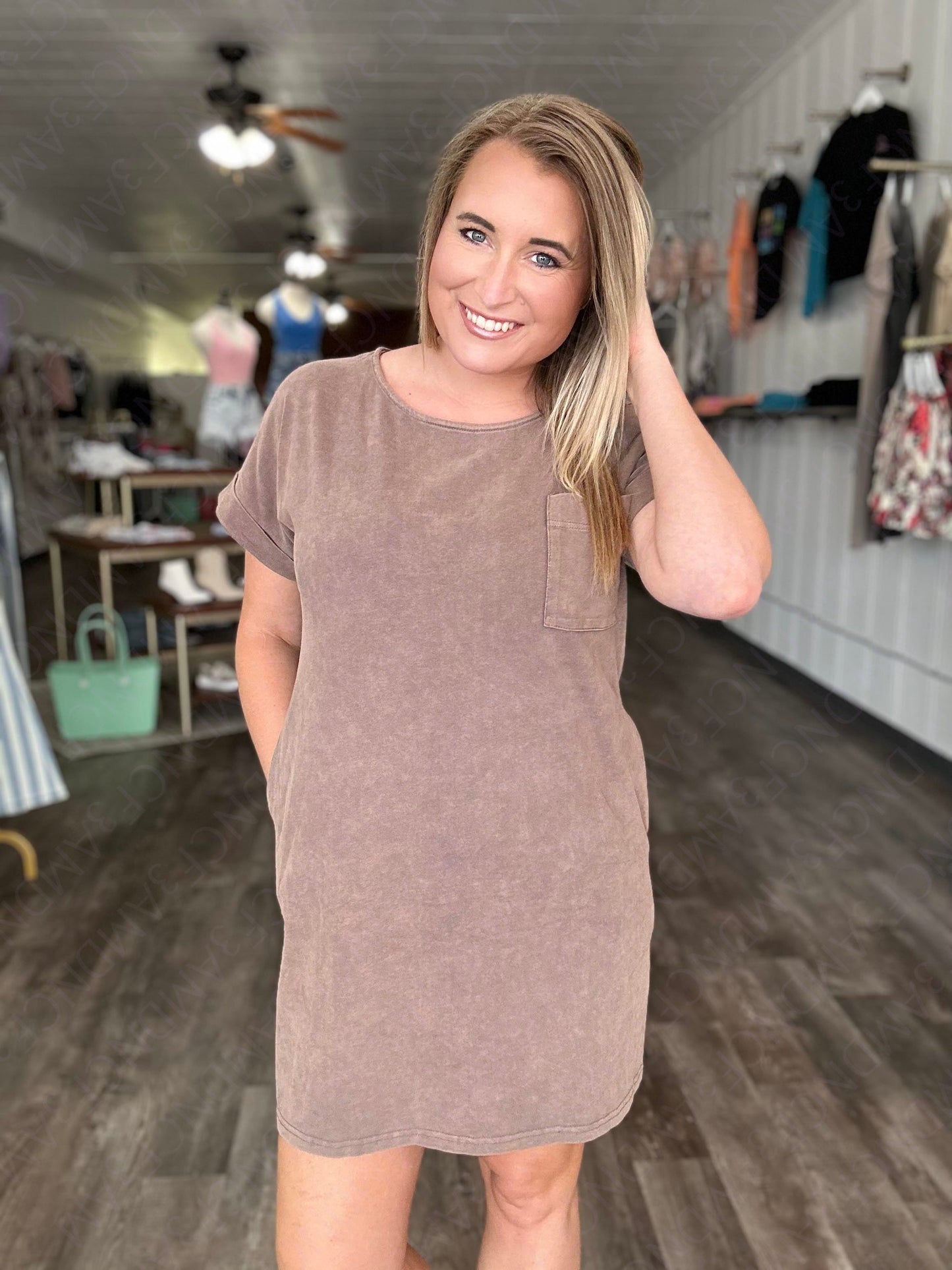 RTS: The Valery Forever3am Mineral Washed Cotton Dress