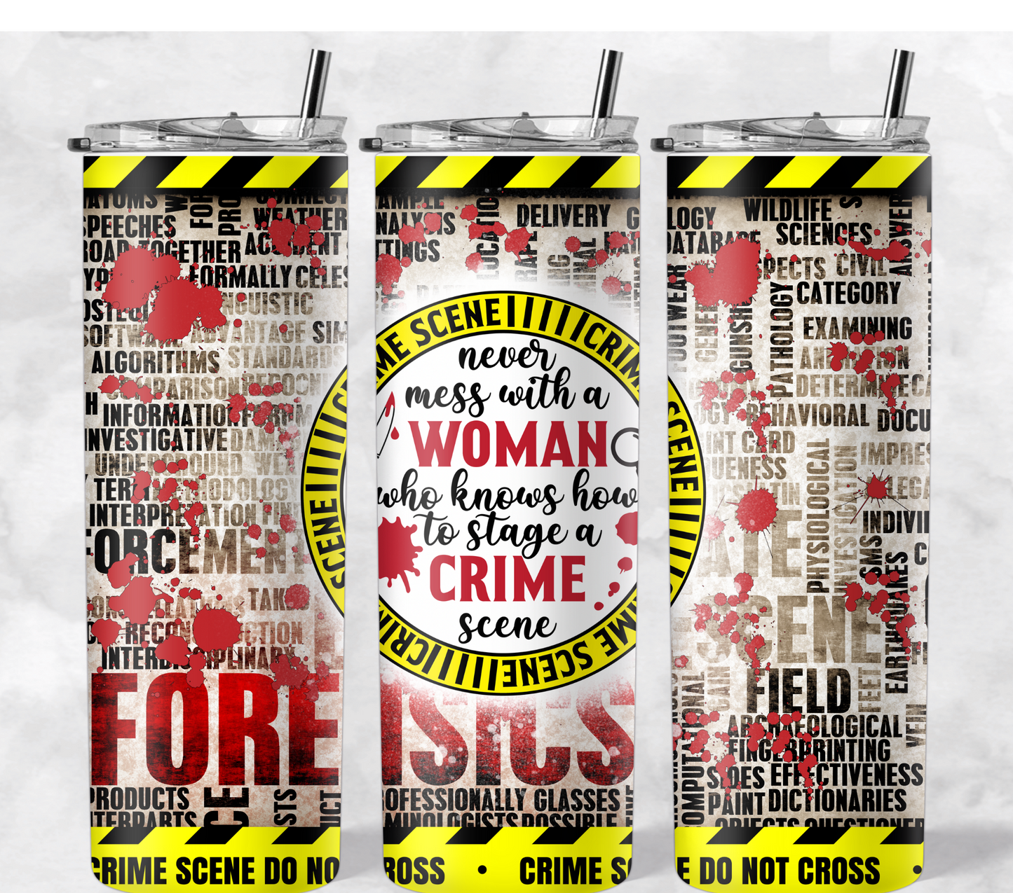 Woman and Her Crime Scene