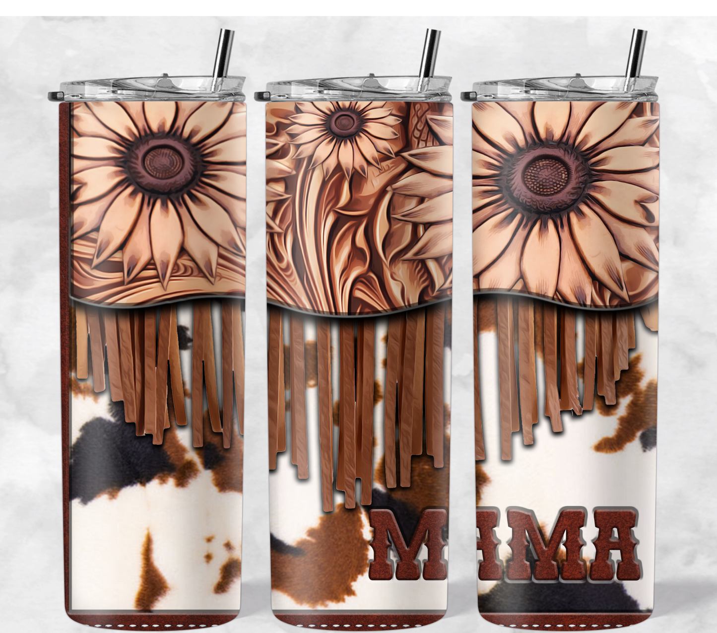 Leather Cowhide MaMa