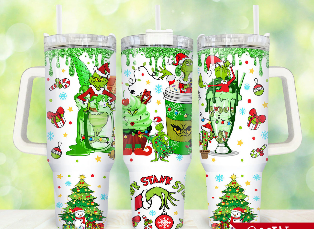 Grinch Cups