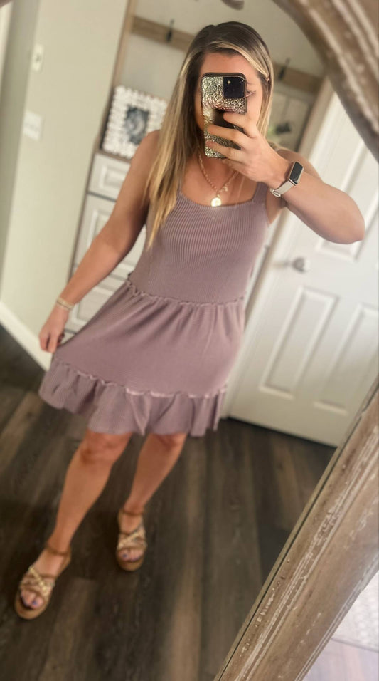 RTS: Ember Ribbed Dress