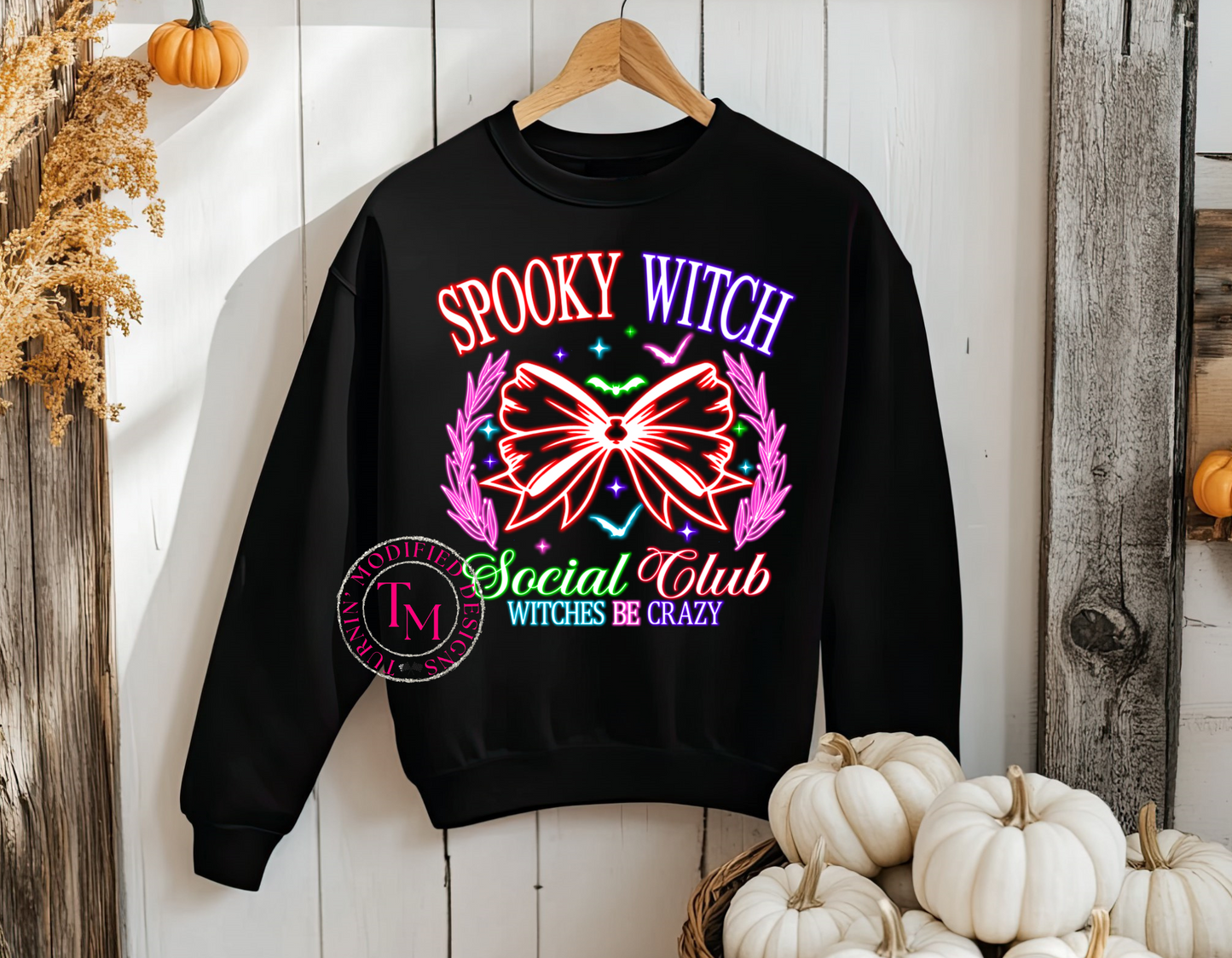 Spooky Witch Neon