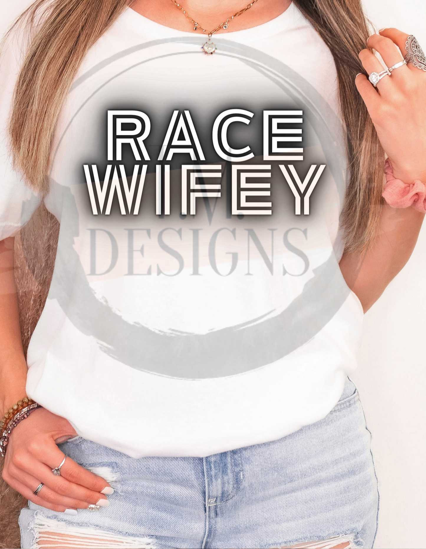 RACE WIFEY NEON