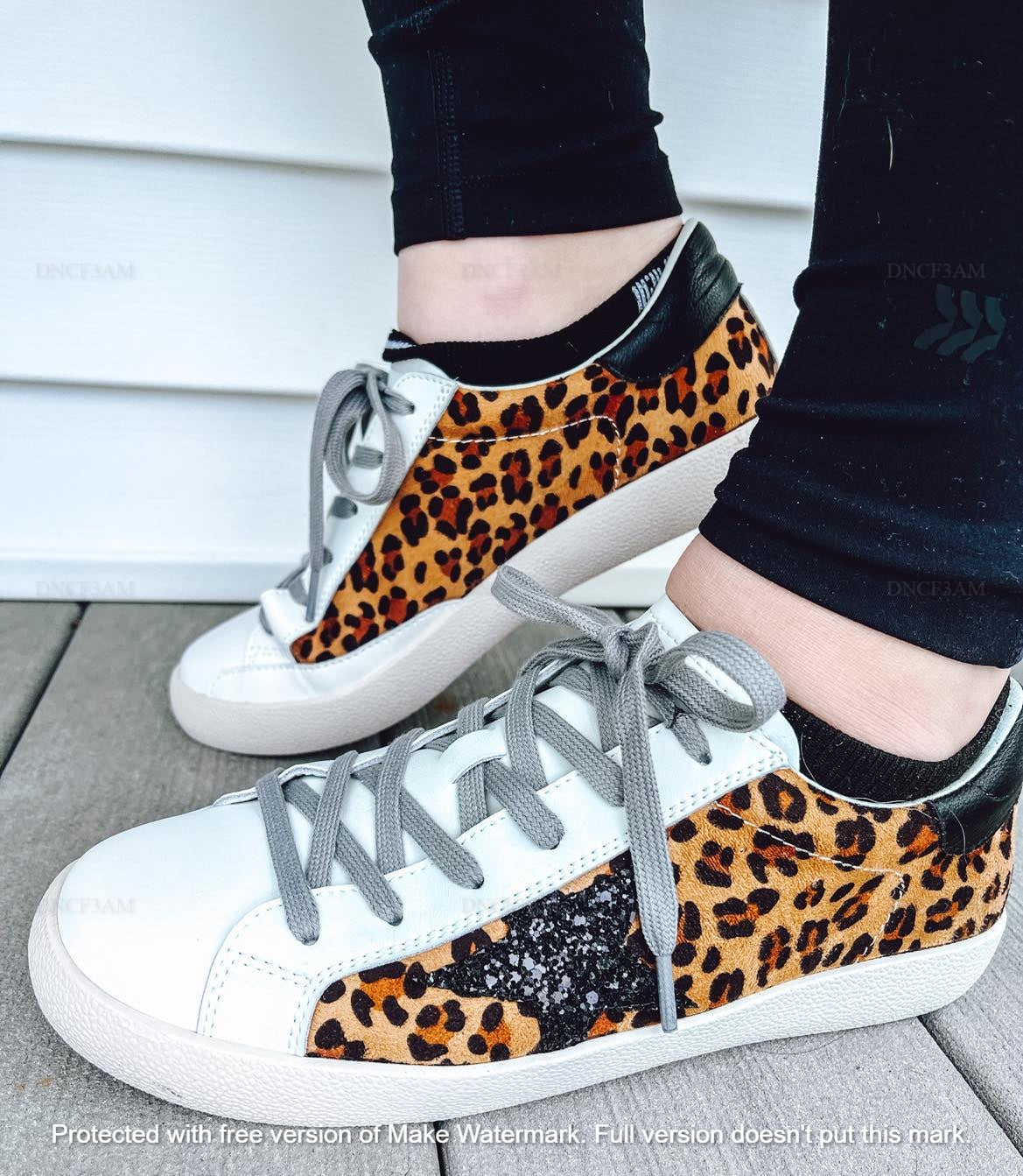 RTS: Adult Leopard Star Shoe