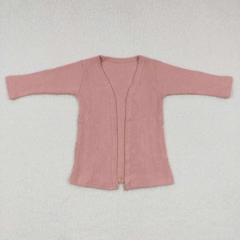 RTS: Kids Waffle Knit Cardi
