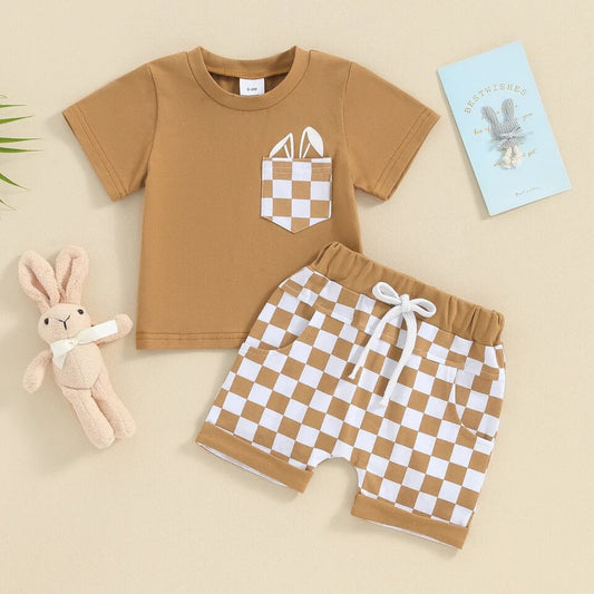 RTS: Adorable Checker Bunny Set-