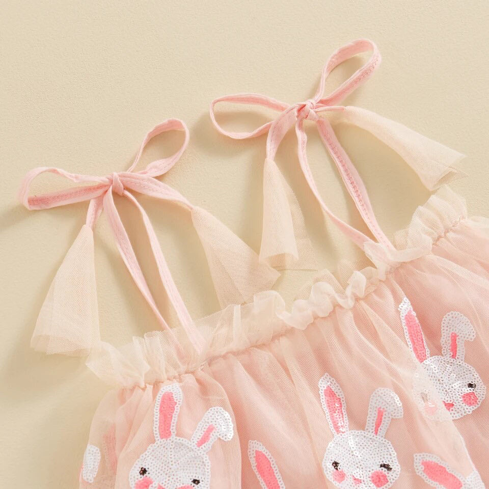 RTS: Cutest Sequin and Tulle Bunny Dress-