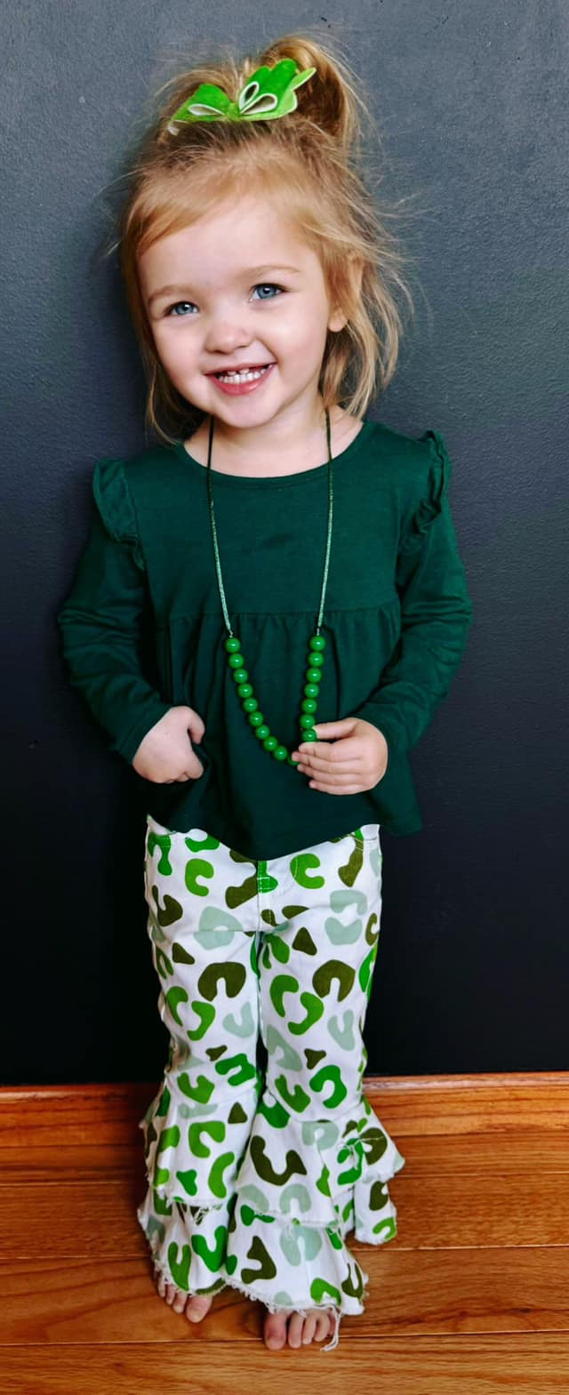 RTS: Double Green Leopard Bells