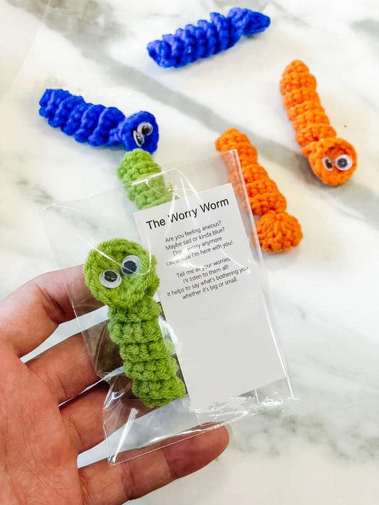 PREORDER: The Worry Worm 7.1.24