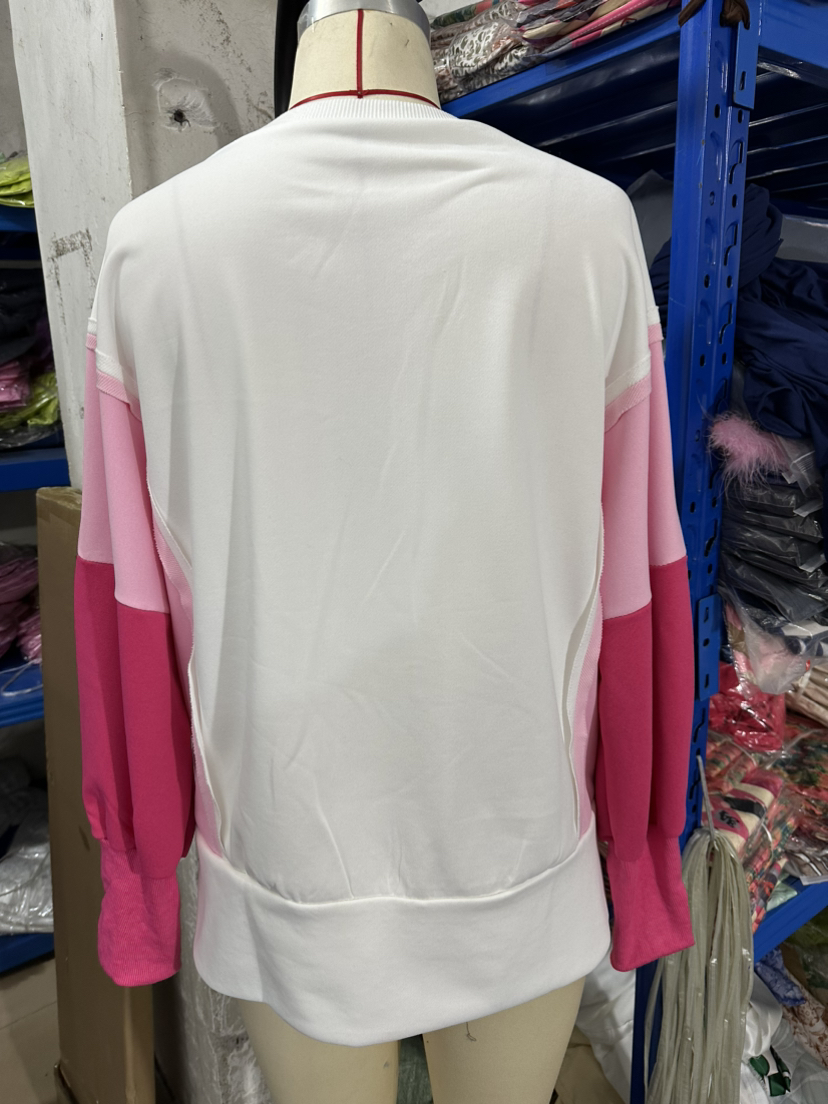 RTS: The Gwen Glitter embroidered Love Sweater