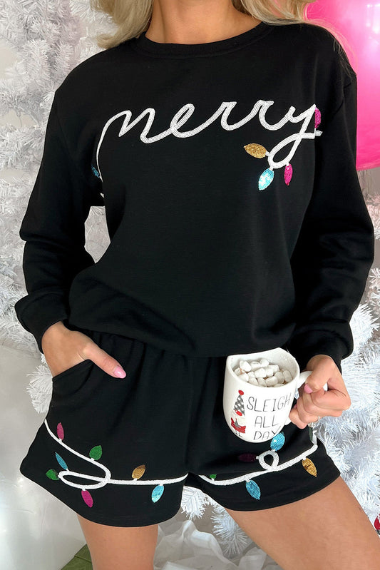 RTS: Merry Long Sleeve/Short Set