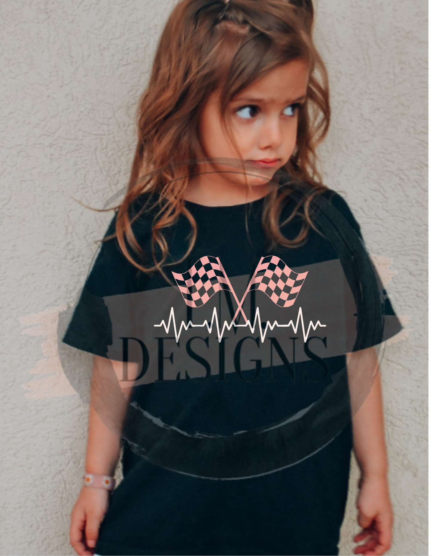 Heartbeat Checkered Flags