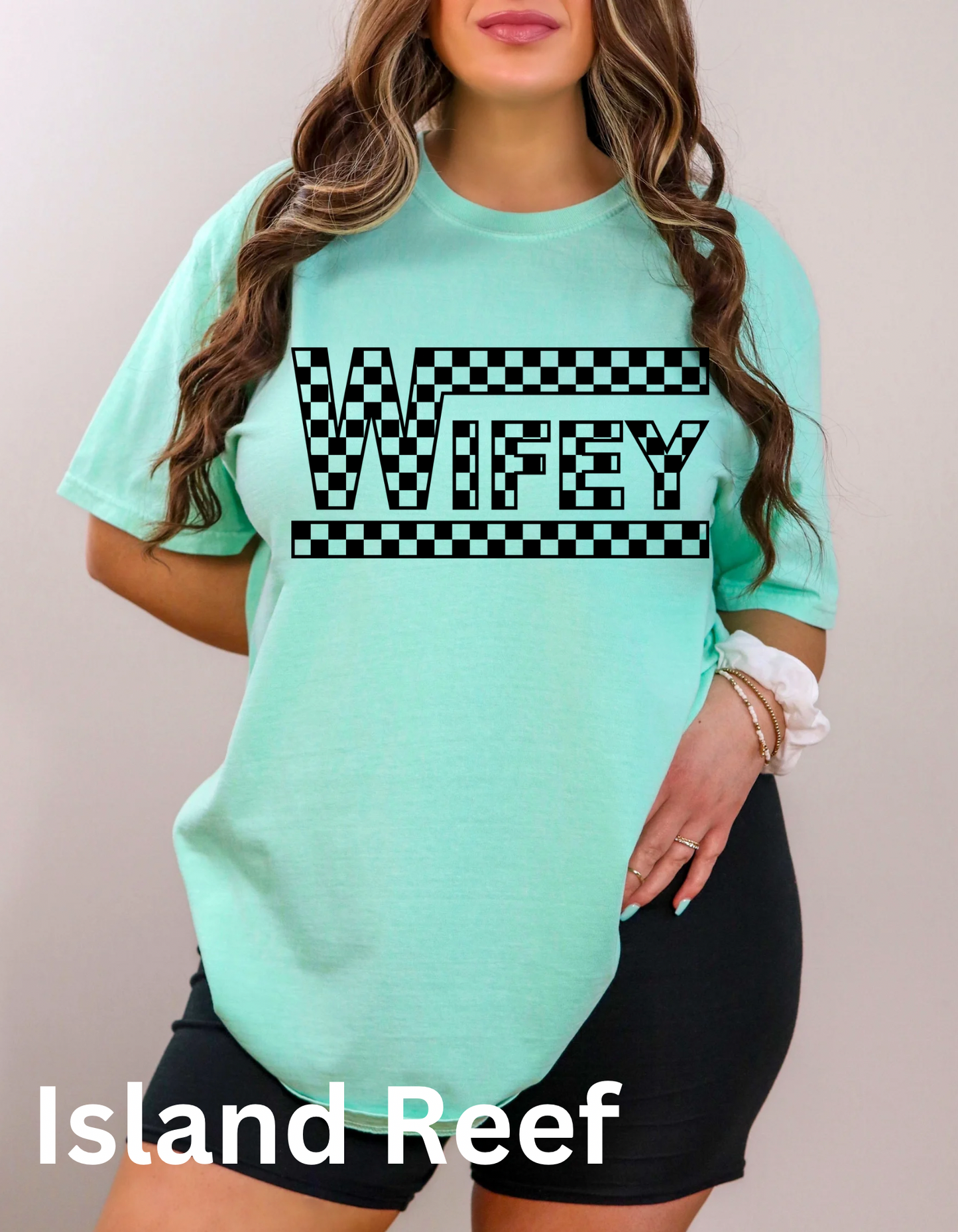 CC CHECKERED WIFEY