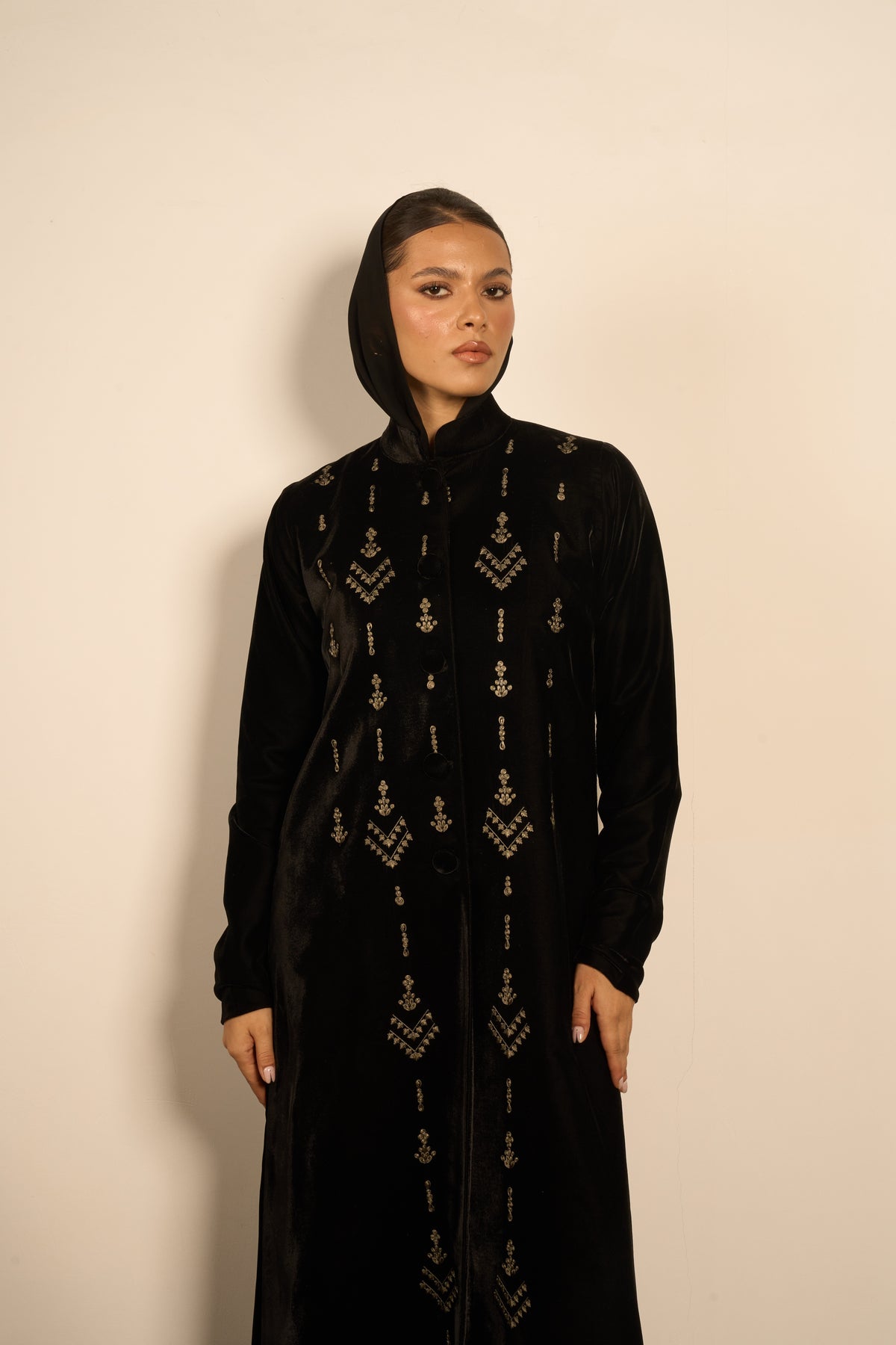 Black Velvet Gold Geometric Embroidery - IMG_0356.JPG.jpeg